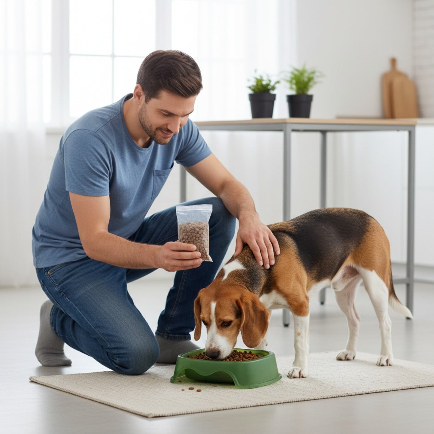 Bol Ralentisseur Anti-Glouton pour Chien et Chat - Antidérapant pour une Alimentation Saine