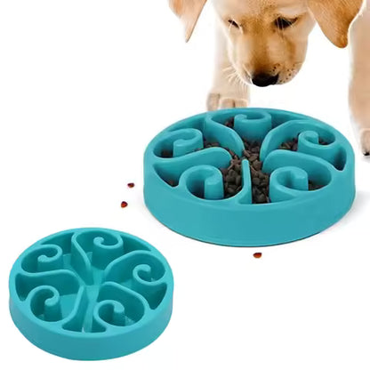 Gamelle Anti-Basculement pour Chiens et Chats - Alimentation Lente et Anti-Dérapante