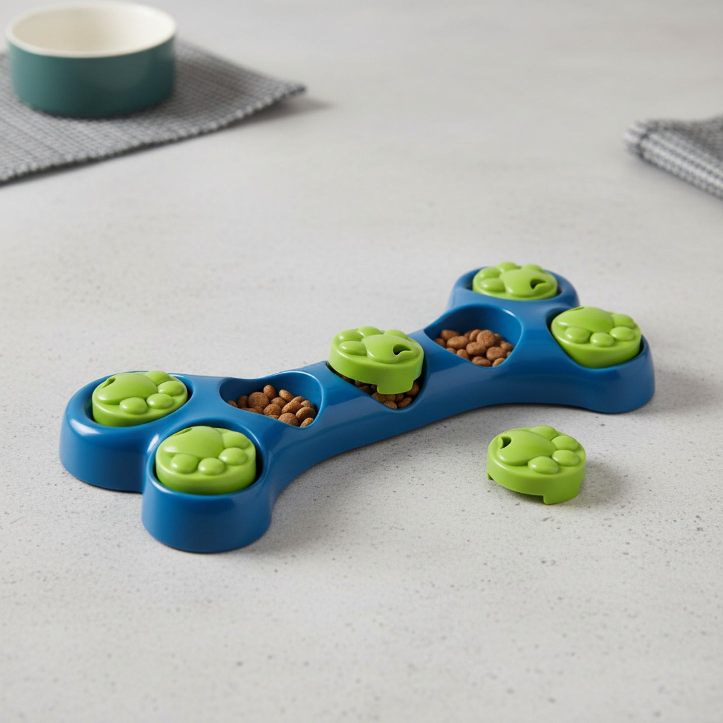 Jouet distributeur de friandises pour chien - Anti-anxiété et alimentation lente