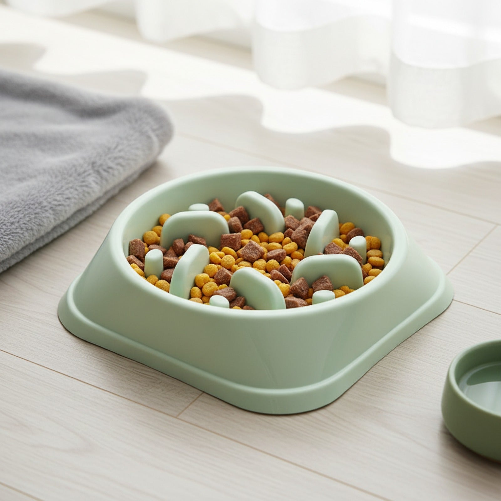 Bol Jouet Anti-étouffement pour Chien et Chat - Ralentit l'Alimentation