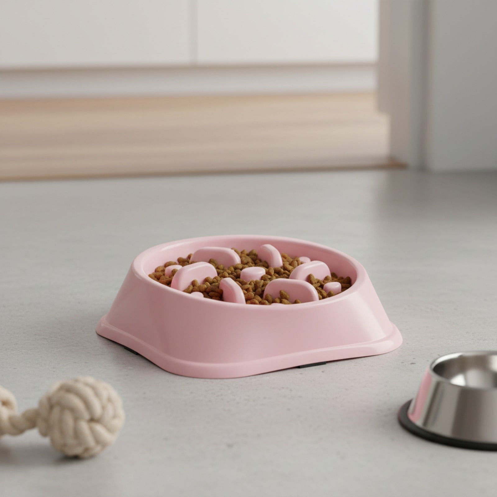 Bol d'alimentation lente pour chien et chiot - Anti-glouton et antidérapant