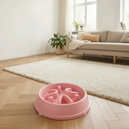Gamelle Anti-Étouffement pour Chien et Chiot - Alimentation Lente et Puzzle
