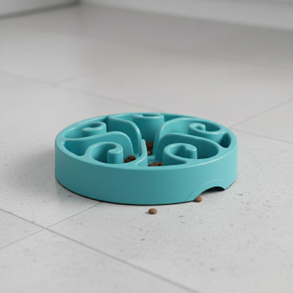 Gamelle Anti-Basculement pour Chiens et Chats - Alimentation Lente et Anti-Dérapante