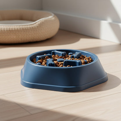 Bol Lente Mangeoire Interactive pour Chien - Anti-étouffement et Sûr