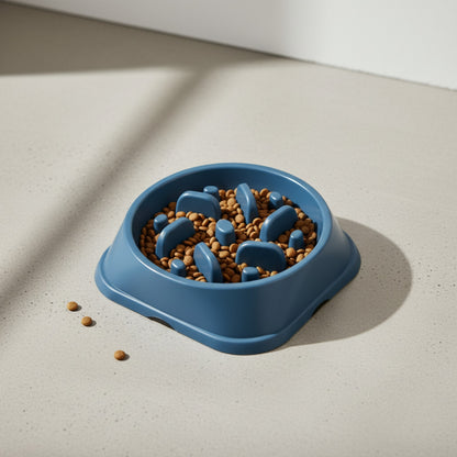 Bol d'alimentation lente pour chien - Gamelle anti-étouffement et ludique