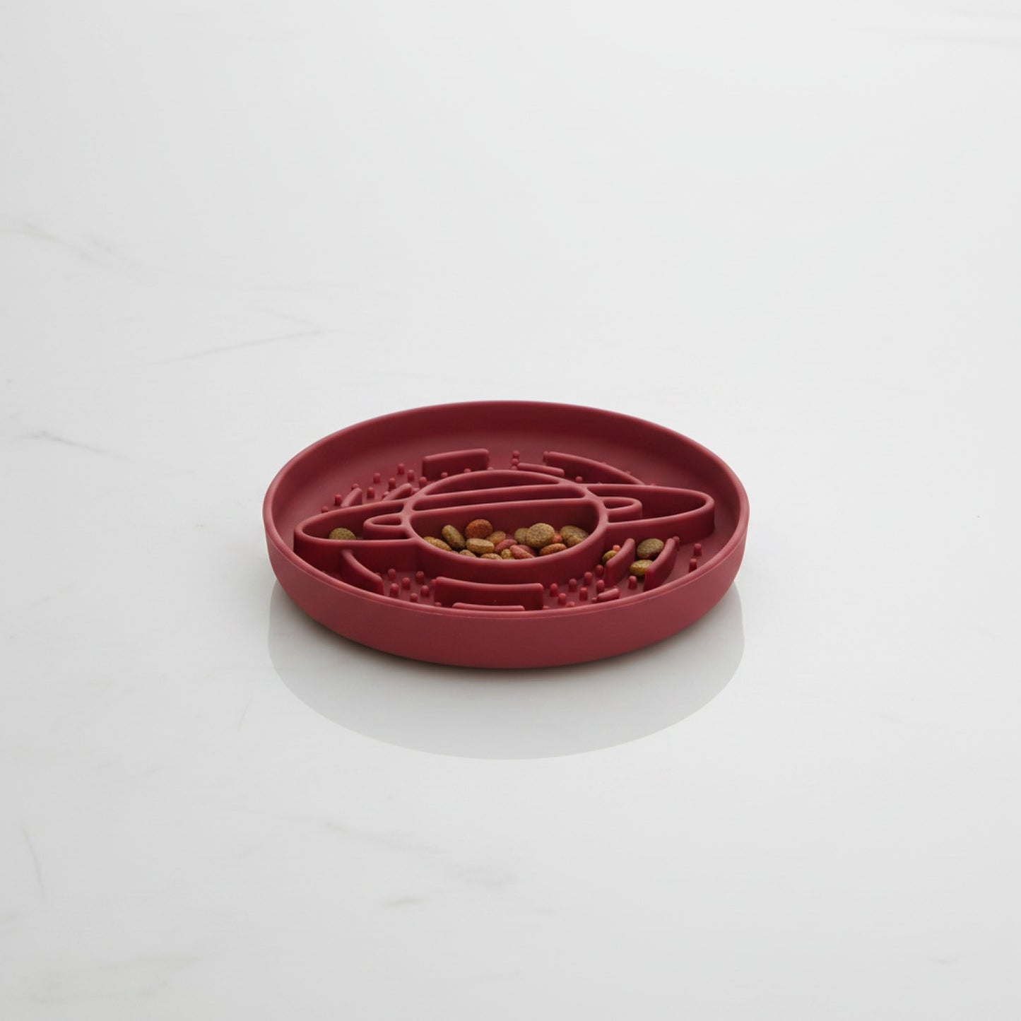 Bol Lente Alimentation Anti-étouffement en Silicone pour Chien et Chat
