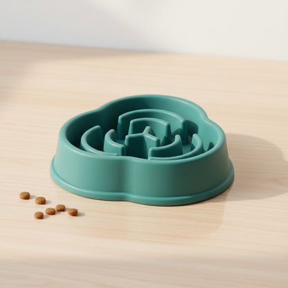 Bol Lente Alimentation pour Chien Anti-étouffement - Design Nuage pour Grands Chiens