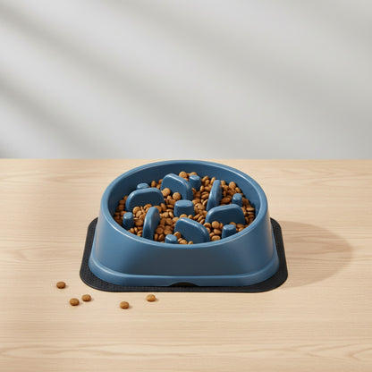 Bol d'alimentation lente pour chien - Gamelle anti-étouffement et ludique