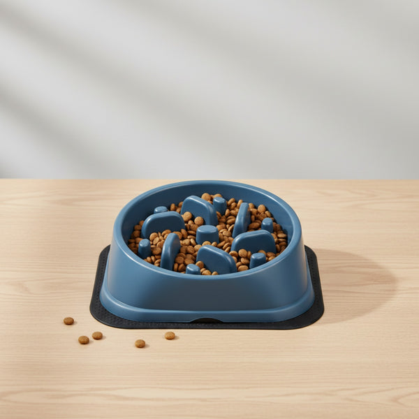 Bol d'alimentation lente pour chien - Gamelle anti-étouffement et ludique