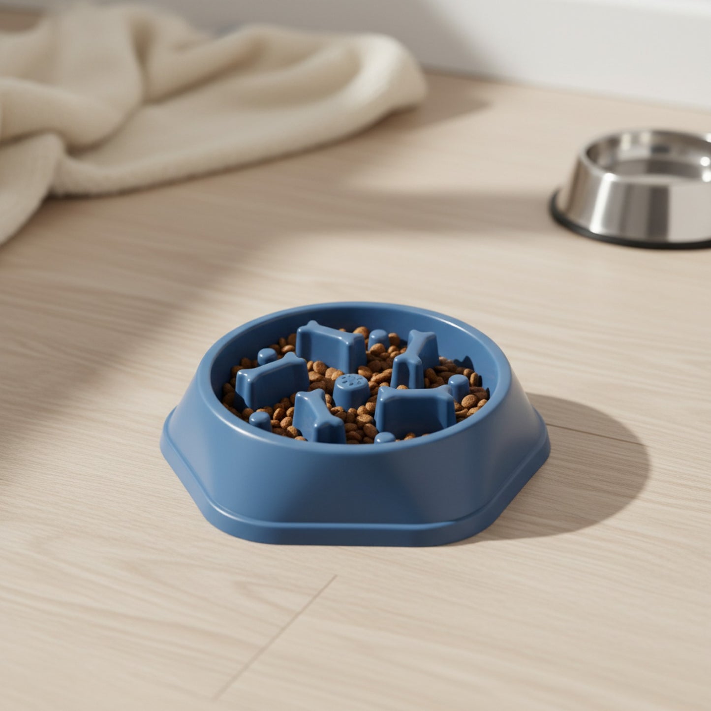 Bol Lente Mangeoire Interactive pour Chien - Anti-étouffement et Sûr