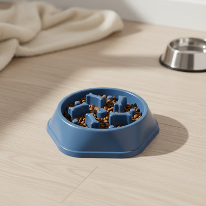 Bol Lente Mangeoire Interactive pour Chien - Anti-étouffement et Sûr