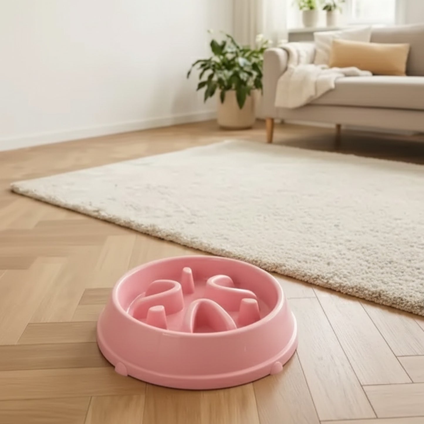 Gamelle Anti-Étouffement pour Chien et Chiot - Alimentation Lente et Puzzle