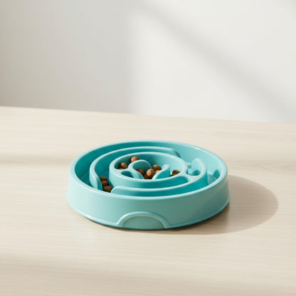 Gamelle Anti-Glouton pour Chien : Ralentit l'Alimentation, Amusante & Antidérapante