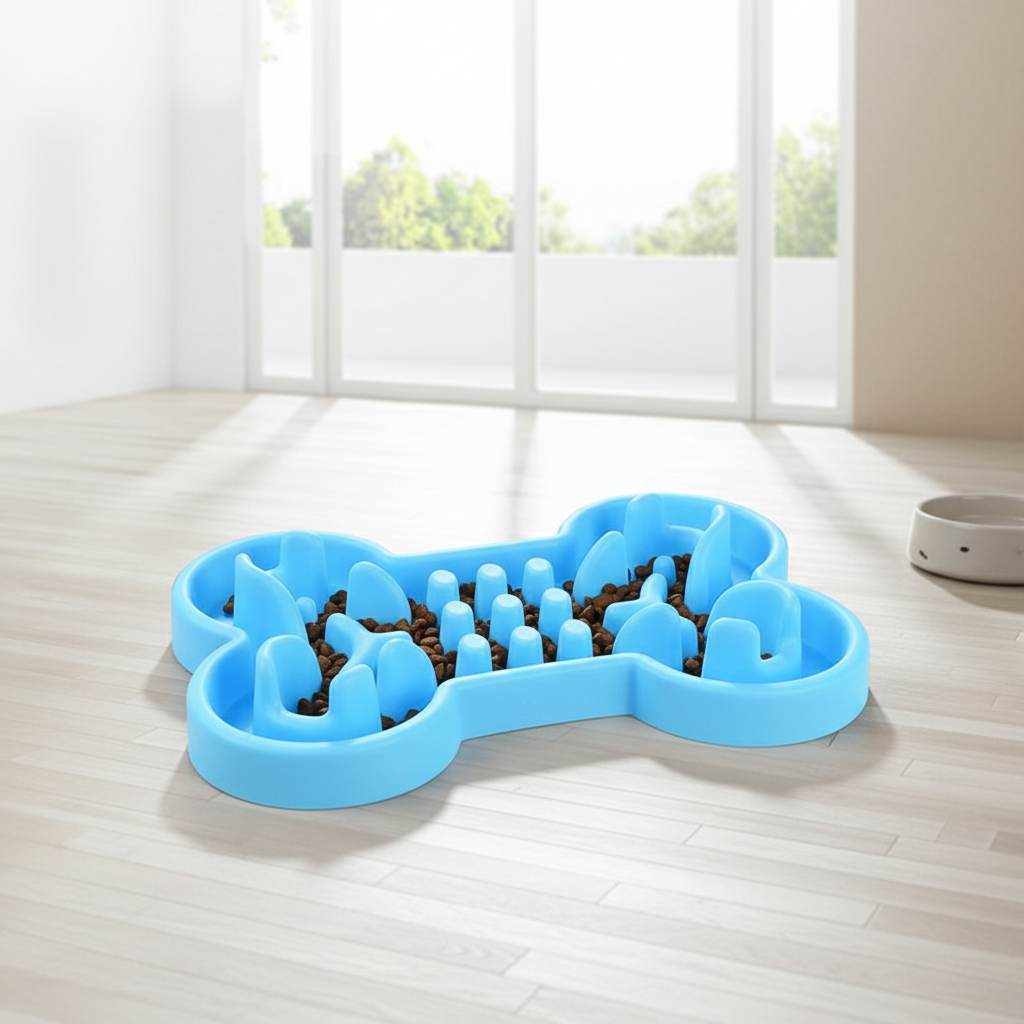 Gamelle anti-glouton pour chien