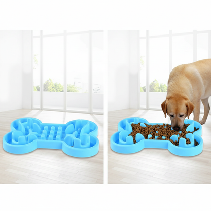 Gamelle anti-glouton pour chien